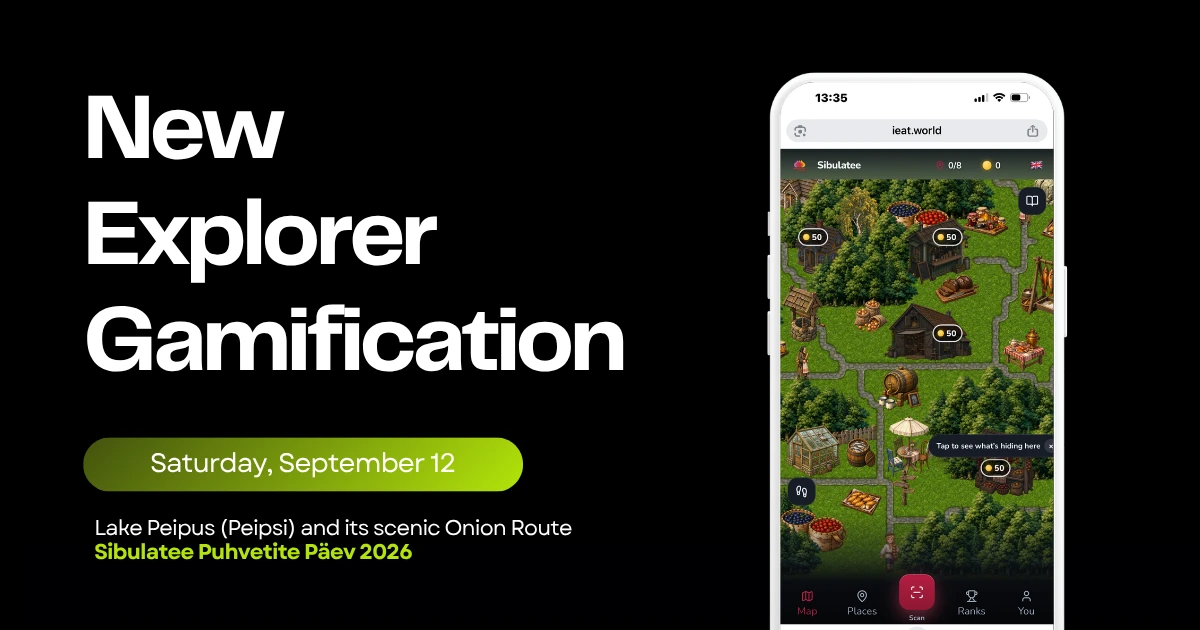 New Explorer Gamification — Saturday, September 12, Sibulatee Puhvetite Päev 2026